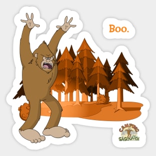 Dark Woods. Sasquatch. Halloween. What's not to love? Sticker